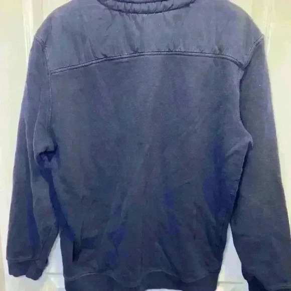 Vineyard Vines The Shep Ian Shirt Fleece Large Blue 1/4 Zip Pullover - Picture 6 of 8